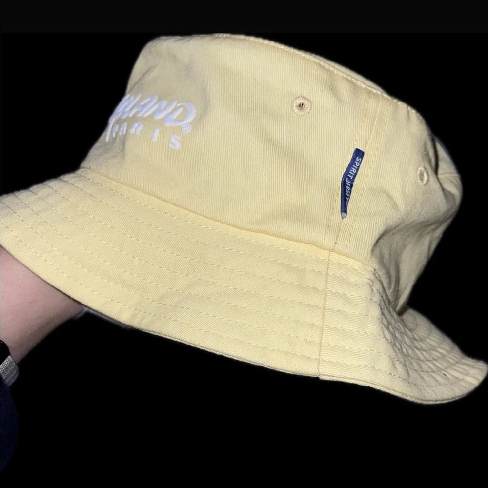 Disney Spirit Jersey Sunshine Yellow Bucket Hat – One Size - Picture 3 of 5